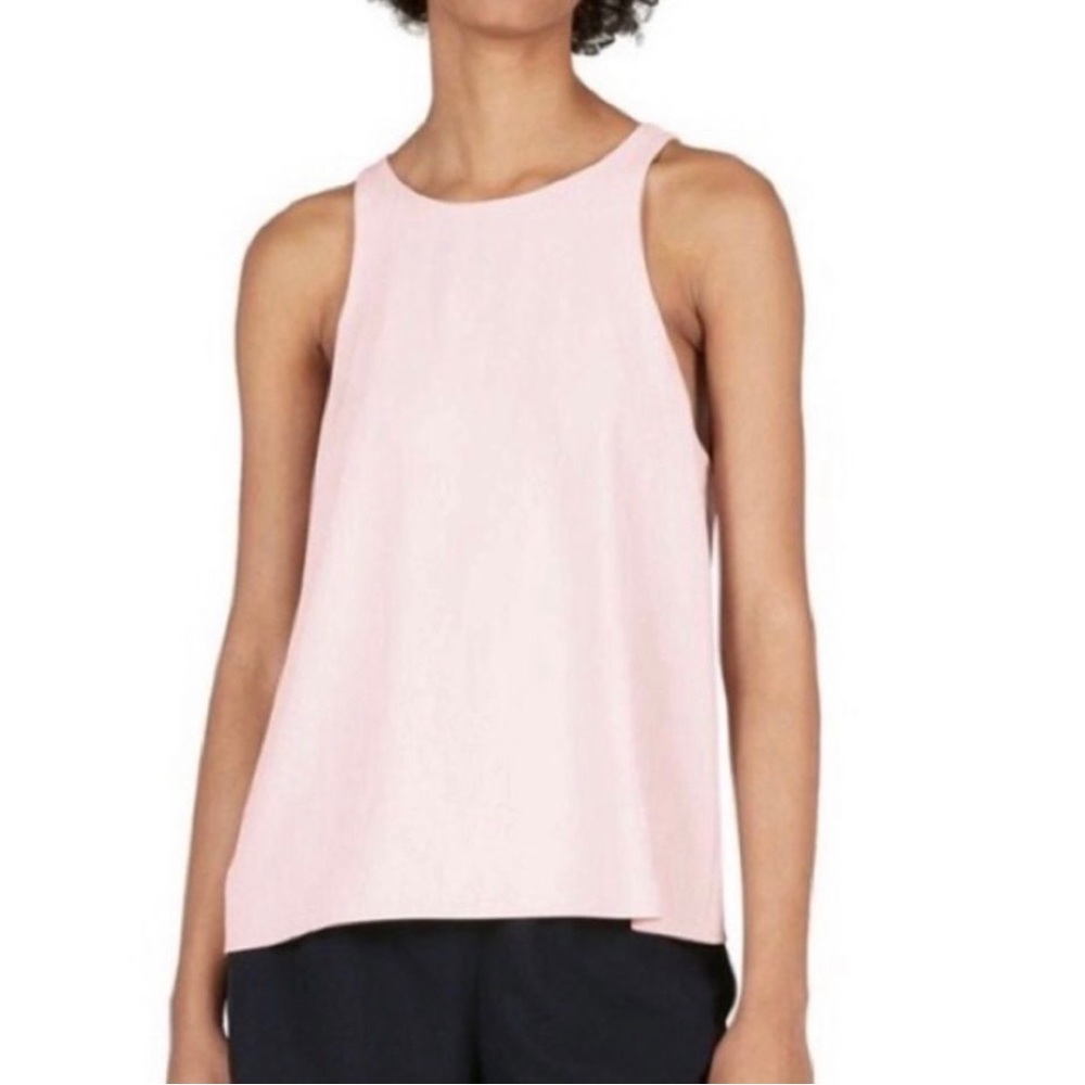 Everlane Pink Tank Top with Crew Neck